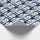 60歳ビッグレタリングはっきりした ラッピングペーパー (角)