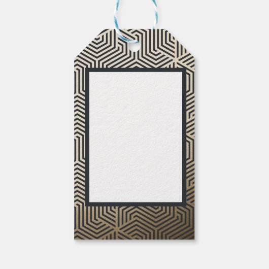 60歳モダンの誕生日シンプルのスタイリッシュスクリプエレガントト ギフトタグ (裏面)