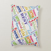 60歳ユニークの誕生日プレゼント アクセントクッション (裏面(縦))