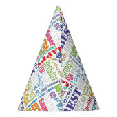 60歳ユニークの誕生日プレゼント パーティーハット (裏面)