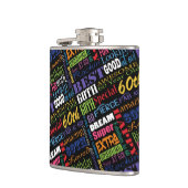 60歳ユニークの誕生日プレゼント フラスク (左)