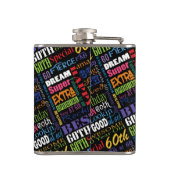 60歳ユニークの誕生日プレゼント フラスク (裏面)