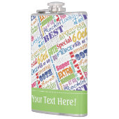 60歳ユニークの誕生日プレゼント フラスク (左)