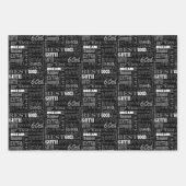 60歳ユニークの誕生日プレゼント ラッピングペーパーシート (正面)