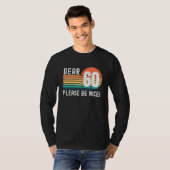 60歳誕生日レトロ誕生日My 60Bi Tシャツ (正面フル)