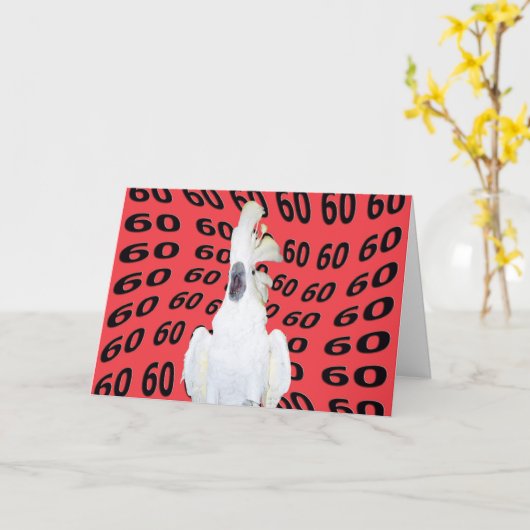 60歳 カード (黄色い花)