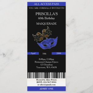 60歳、招待状チケット誕生日女性 招待状