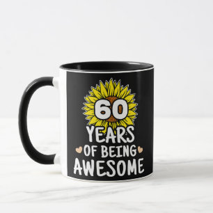 60歳、60素晴らし誕生日60歳 マグカップ