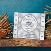 60歳、75歳、100歳の誕生日プレゼントのアイデア、またはどんな年齢でも フォトプラーク (側面)