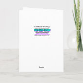 60番目おもしろいの誕生日カード カード (裏面)