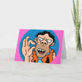 60番目おもしろいの誕生日カード カード (正面)