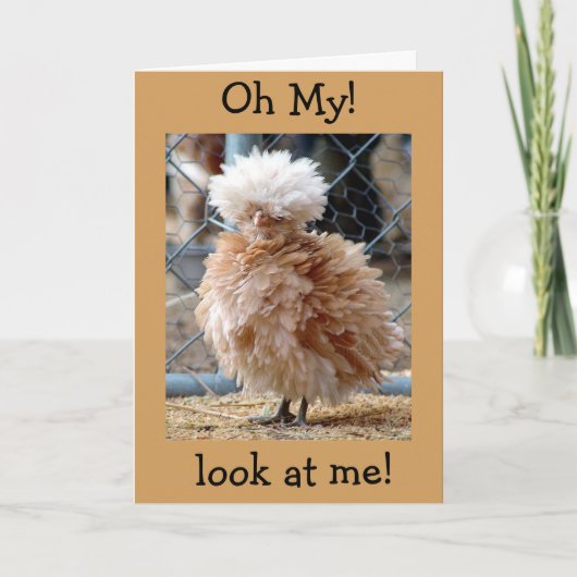 **60番目の誕生日が私を慌てさせた"ハッピーバースデー カード (正面)