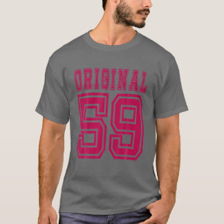 60番目の誕生日ギフト1959 B日60歳 Tシャツ