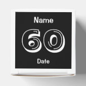 60番目の誕生日優先ボックスの設定 フェイバーボックス (上部)