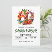 60番目の誕生日招待状 招待状 (スタンド正面)