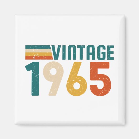 60番目の誕生日 マグネット (正面)