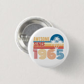 60番目の誕生日 缶バッジ (正面&裏面)