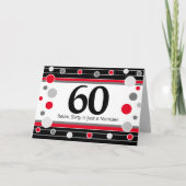 60番誕生日ユーモアのあるカード！カード カード (正面)
