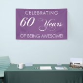 60祝年の歴史を誇る素晴らし 横断幕 (トレードショー)