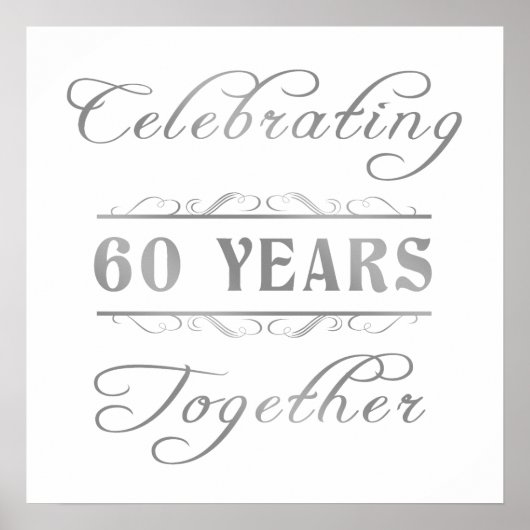 60祝年の歴史 ポスター (正面)