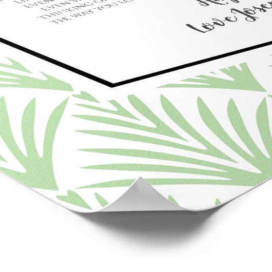 60私たちはあなたについて愛するアールデコファン1920 ポスター (角)