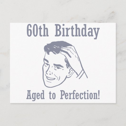 60笑わされる番目の誕生日 ポストカード (正面)