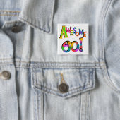 60素晴らし誕生日Tシャツとギフト 缶バッジ (インサイチュ)