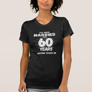 60結婚した年おもしろい60周年 Tシャツ