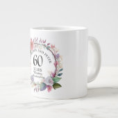 60結婚年のフローラ ジャンボコーヒーマグカップ (正面右)