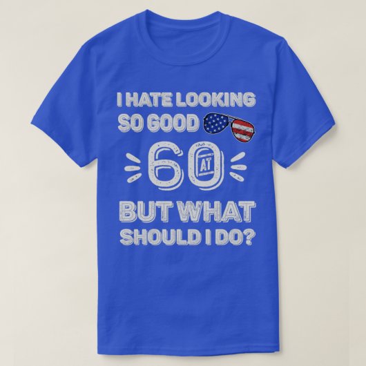 60結婚年誕生日F Tシャツ (デザイン正面)