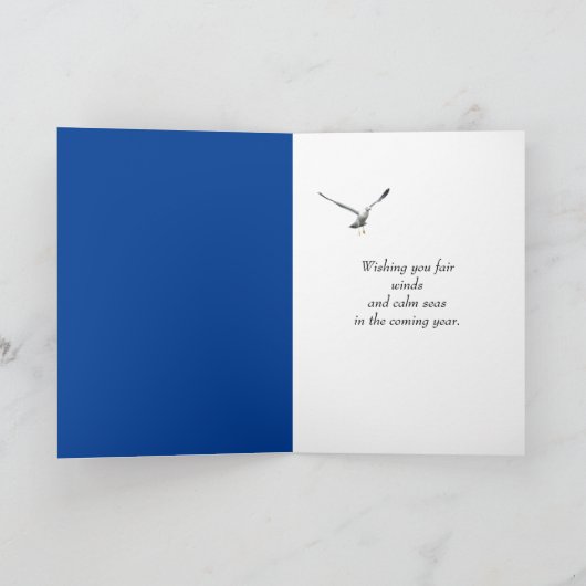 60航海の誕生日 カード (内部)