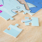 60誕生日おもしろい引用文ジグソーパズル ジグソーパズル (側面)