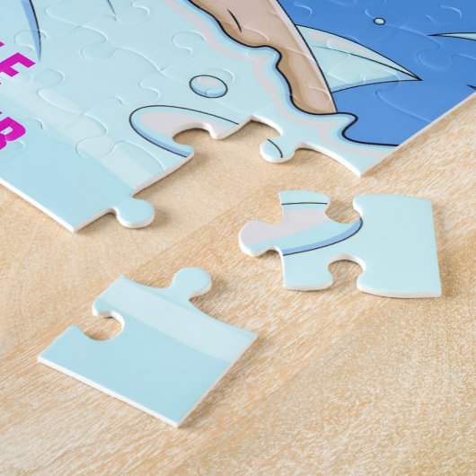 60誕生日おもしろい引用文ジグソーパズル ジグソーパズル (側面)