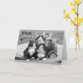 *60誕生日の願い*何が起こったの?お前の年齢だ!カード カード (黄色い花)