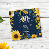 60誕生日ひまわり フェイバータグ