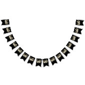 60誕生日またはアニバーサリーパーティーバンティング バンティングフラッグ (全)