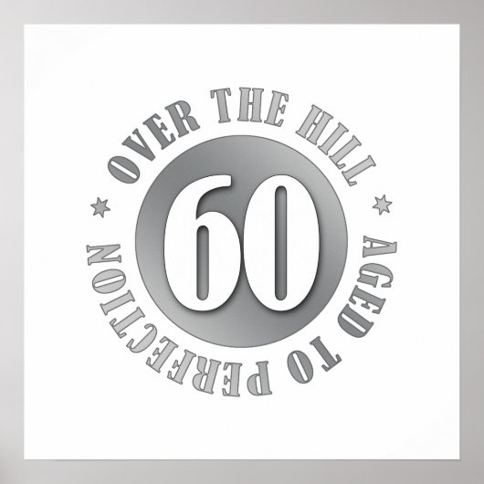 60誕生日オーバーザヒル ポスター (正面)