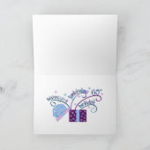 60誕生日カスタマイズ可能カード カード (内部)