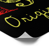 60誕生日ギフトヴィンテージ1961オリジナル部品 ポスター (角)