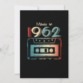 60誕生日ギフト1962年製カセット セーブザデート