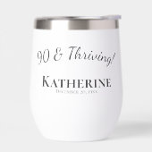 60誕生日ギフト – サッシー60!エレガントB&W (左面)