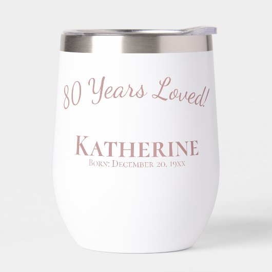 60誕生日ギフト – サッシー60!ピンクエレガント (左面)