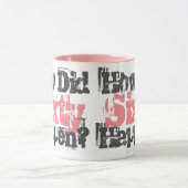 60誕生日ギフト。60の原因は？ マグカップ (中央)