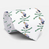 60誕生日ゴルファーGagギフト ネクタイ (ロール)