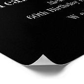 60誕生日ゴルフ応援ビーズウェルカム ポスター (角)