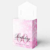 60誕生日サンキューピンクウィンターワンダーランド フェイバーボックス (オープン)