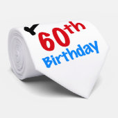 60誕生日タイ ネクタイ (ロール)