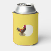 60誕生日チキンまたは鶏の挨拶おもしろい文 缶クーラー (缶裏面)