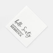 60誕生日ナプキンス スタンダードランチョンナプキン (角)