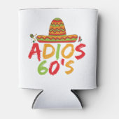 60誕生日メキシコパーティーシンコデマヨフィエスタ 缶クーラー (正面)
